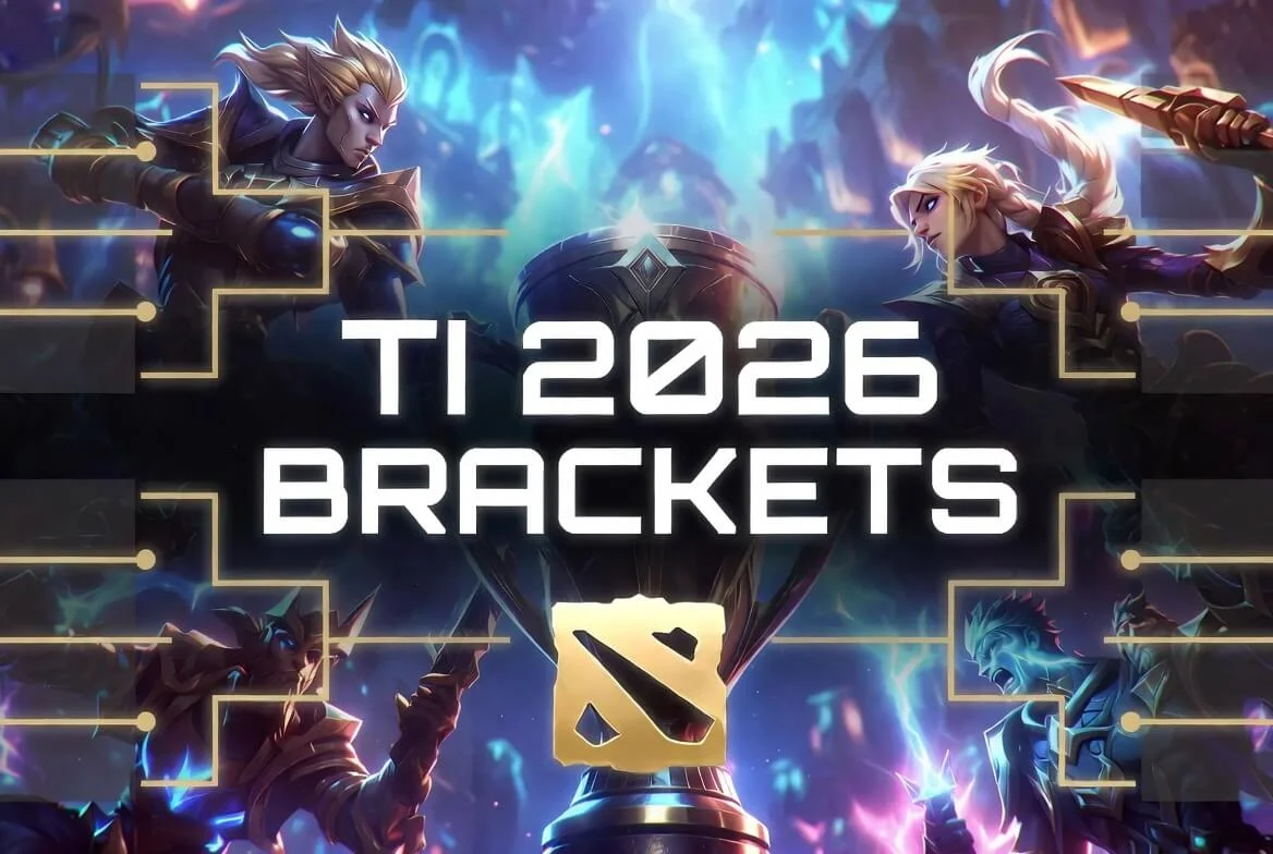 Схема турнирной сетки чемпионата Dota 2 в Шанхае